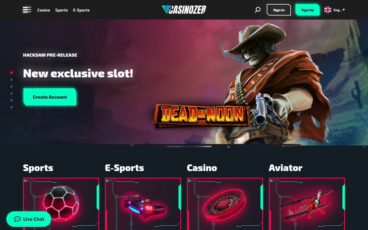 casinozer — site officiel